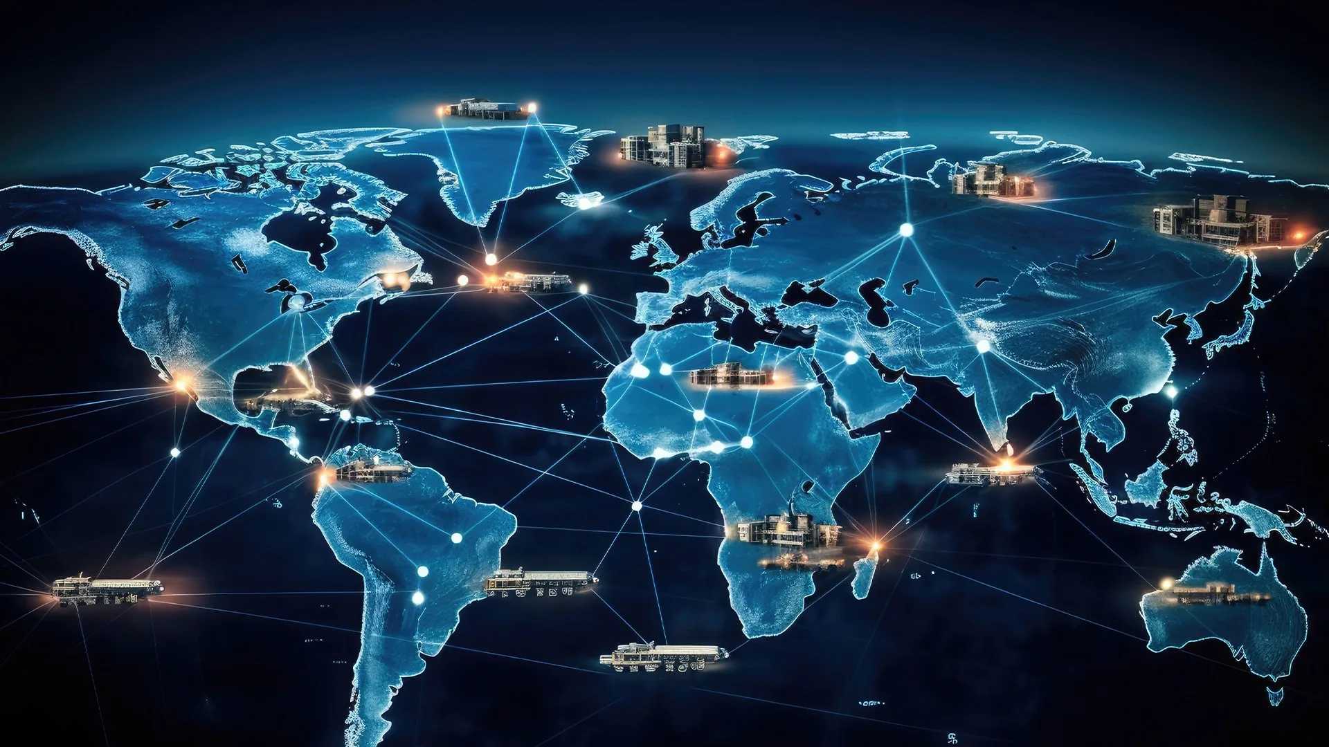 Red tecnológica de cobertura logística mundial
