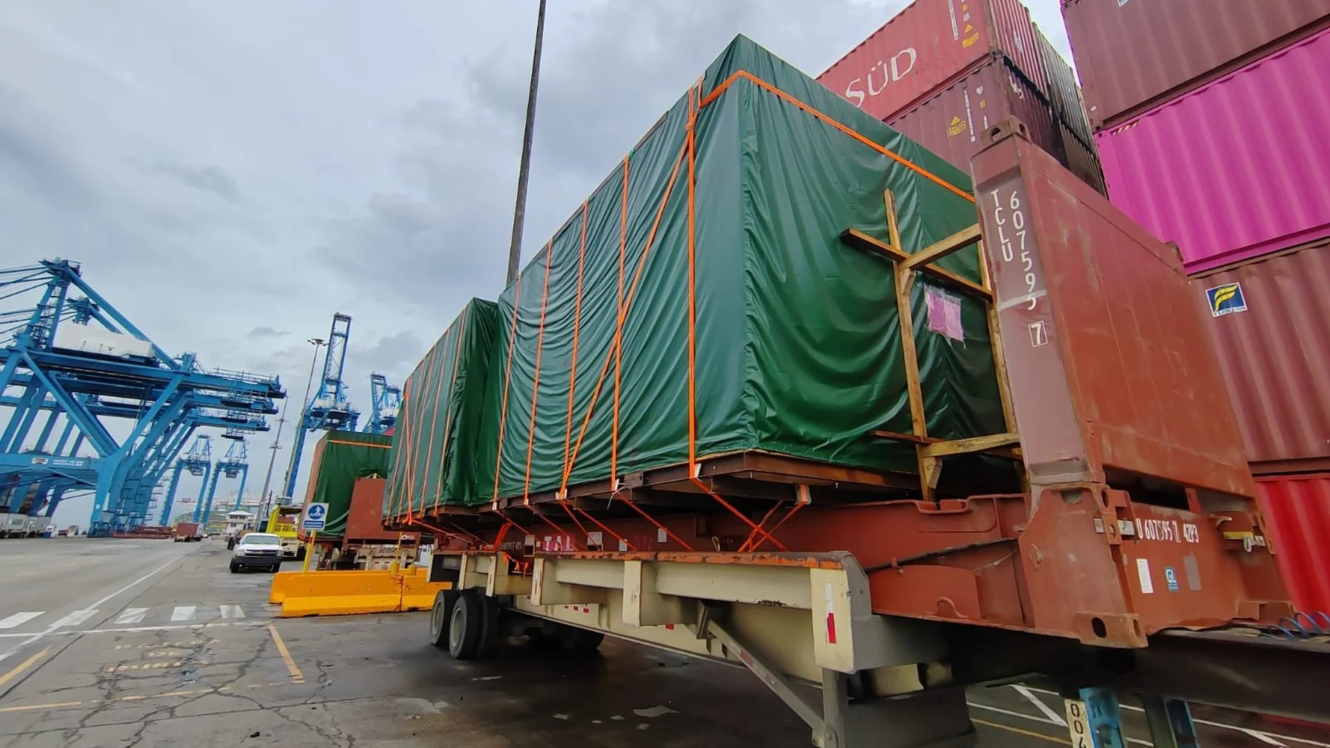 Operación de transporte marítimo internacional